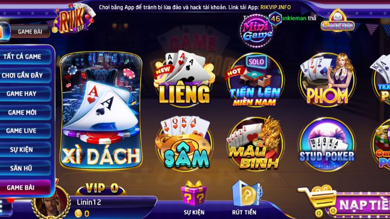 Game bài đổi thưởng – Sản phẩm giải trí chính của cổng game