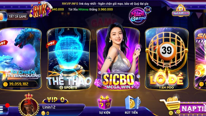 Rikvip được thành lập từ năm 2015 và phát triển nhanh chóng